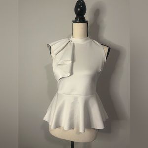 White Business Blouse Size: S